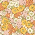 Tapety kwiaty retro 9169 Flower Power Flowers Boras Tapeter