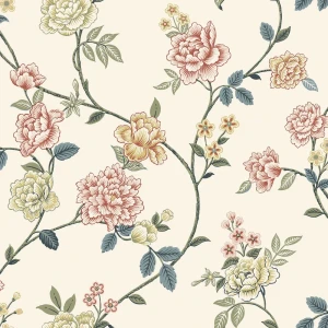Tapeta w kwiaty 9174 Peony Garden Flowers Boras Tapeter