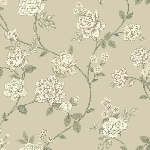 Tapeta w kwiaty 9175 Peony Garden Flowers Boras Tapeter