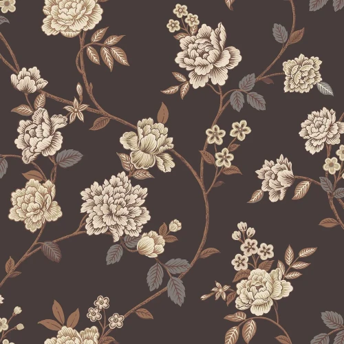 Tapeta w kwiaty 9176 Peony Garden Flowers Boras Tapeter