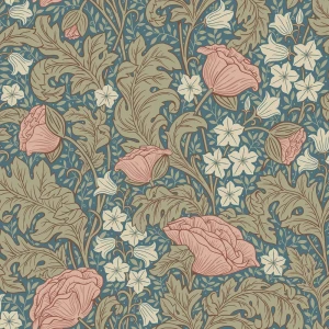 Tapeta w kwiaty 9179 Blomdansen Boras Tapeter Flowers
