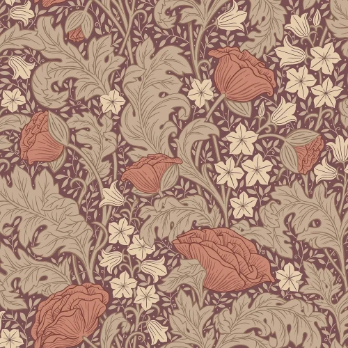 Tapeta w kwiaty 9180 Blomdansen Boras Tapeter Flowers