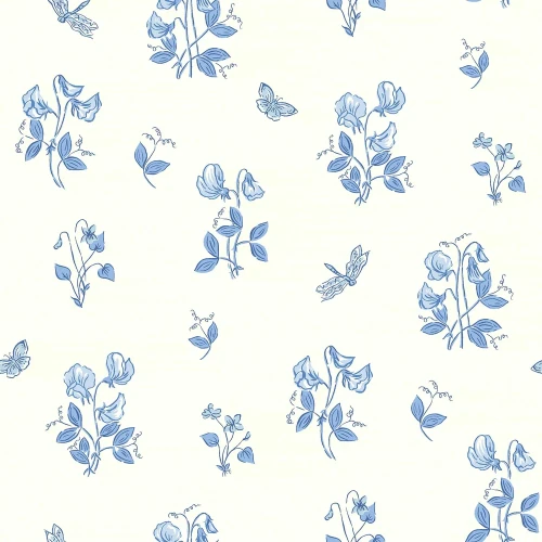 Tapeta w kwiaty 8710 Luktart Herrgard Borastapeter