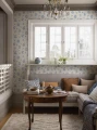 Tapeta w kwiaty 8710 Luktart Herrgard Borastapeter