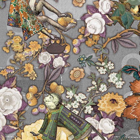 MO3011 tapeta Arte Moooi Tokyo Blue