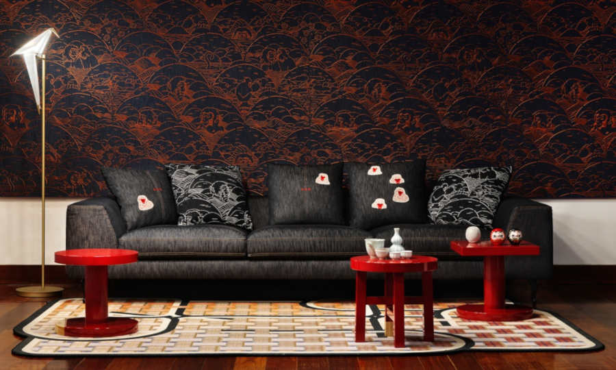 tapeta ekskluzywna Moooi