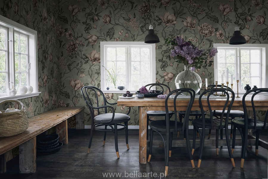 Skandynawskie wzory w kolekcji tapet Kolonin